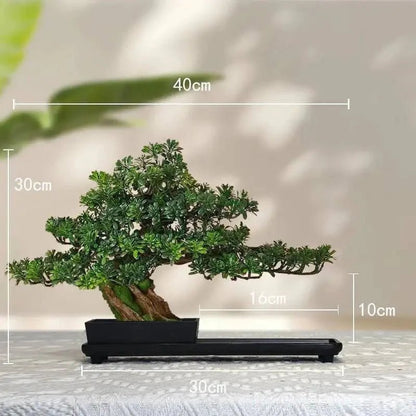 Luminous LED Artificial Bonsai Tree – Smart Interior Landscape & Living Room Decor - GiftMira