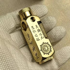Luxury Far Eastern Brass Lighter – Premium Heavy - Duty Windproof Pocket Lighter - GiftMira