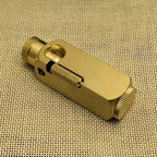 Luxury Far Eastern Brass Lighter – Premium Heavy - Duty Windproof Pocket Lighter - GiftMira