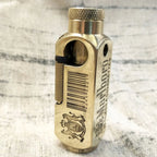 Luxury Japanese Brass Lighter – Premium Heavy - Duty Windproof Pocket Lighter - GiftMira