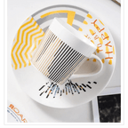 Luycho Anamorphic Mirror Reflection Cup | Locomotion Series Coffee & Tea Set - GiftMira