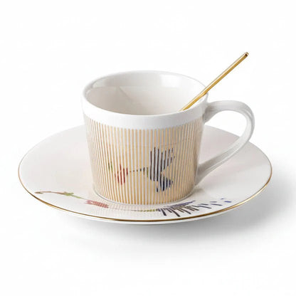 Luycho Anamorphic Mirror Reflection Cup | Locomotion Series Coffee & Tea Set - GiftMira
