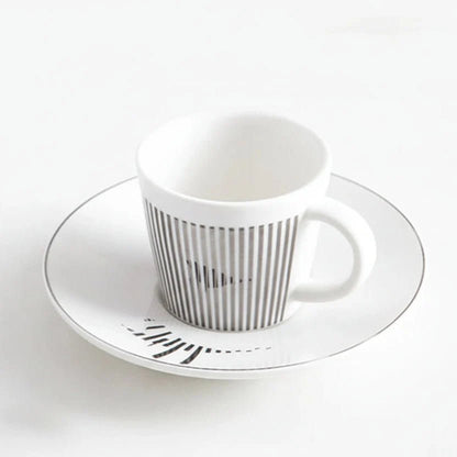 Luycho Anamorphic Mirror Reflection Cup | Locomotion Series Coffee & Tea Set - GiftMira