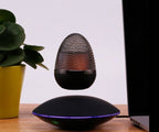 Magnetic Levitating Bluetooth Speaker – 360° Rotation RGB LED Floating Wireless Speaker - GiftMira