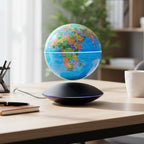 Magnetic Levitating Globe 6 - Inch LED Light 360° Floating World Map Desk Decor Gift - GiftMira