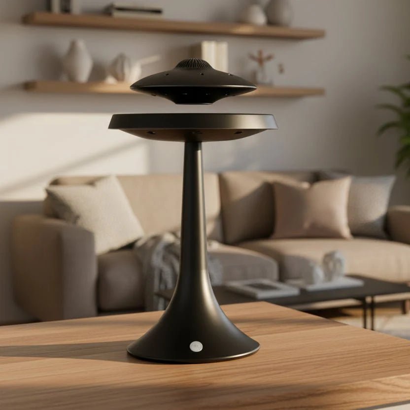 Magnetic Levitation Bluetooth Speaker – Floating UFO Wireless Charging - GiftMira