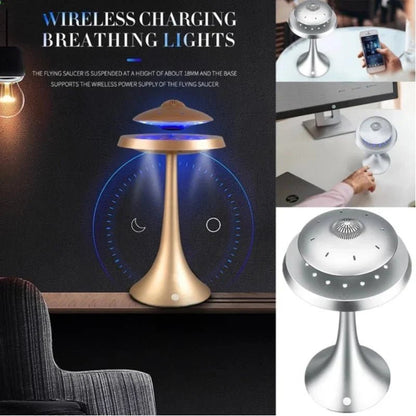 Magnetic Levitation Bluetooth Speaker – Floating UFO Wireless Charging - GiftMira
