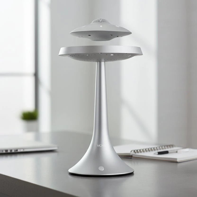 Magnetic Levitation Bluetooth Speaker – Floating UFO Wireless Charging - GiftMira