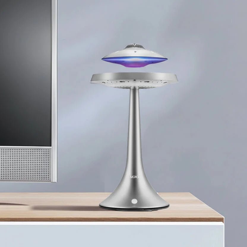Magnetic Levitation Bluetooth Speaker – Floating UFO Wireless Charging - GiftMira