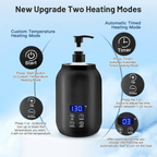 Massage Oil Warmer – Electric Wax & Lotion Warmer for Massage Therapy, Spa & Salon Use, Temperature Control - GiftMira