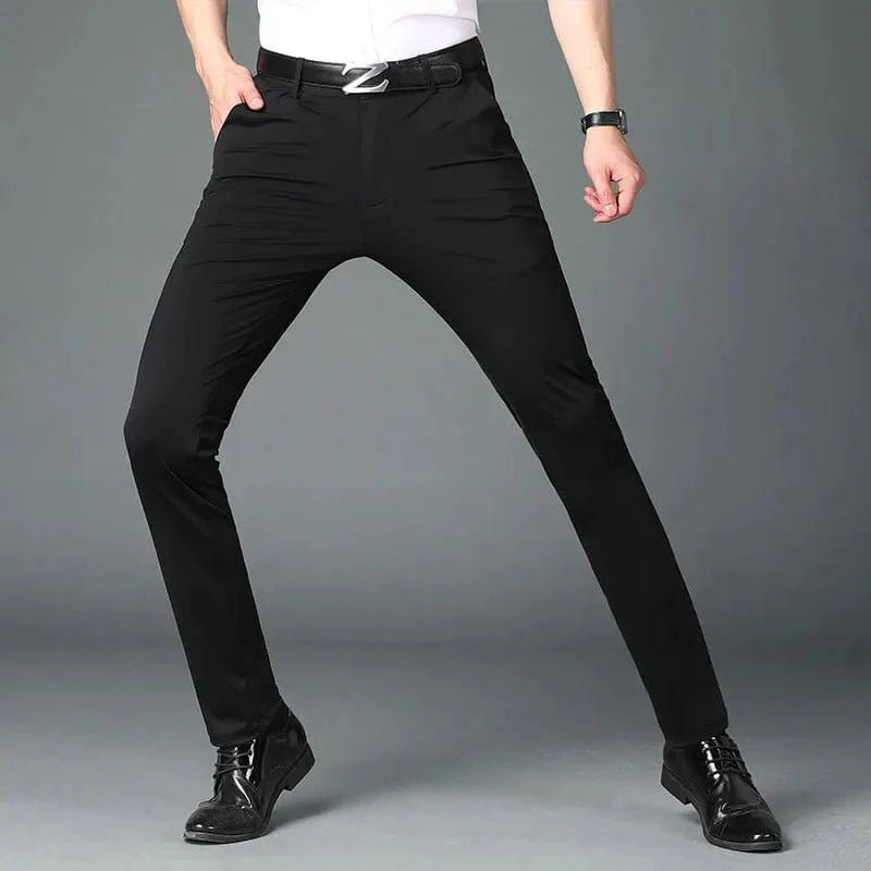 Men's Business Office Ice Silk Casual Pants - GiftMira