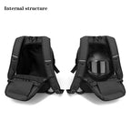 Motorcycle Backpack: Waterproof, Large Capacity, Full Helmet Bag - GiftWave.co