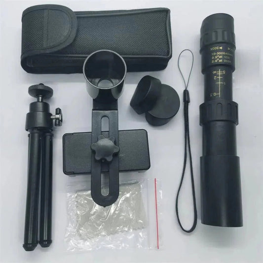 Military Metal Binoculars - Best 10 - 300X Zoom HD Telescope - GiftMira
