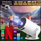 Mini Portable Projector 1080P WiFi Bluetooth Outdoor Movies – Auto Keystone 500 ANSI - GiftMira