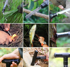 Multifunctional Survival Hiking Pole | The All - in - One Trail Companion - GiftMira