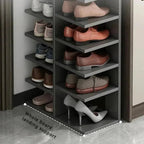 Multilayer Shoe Cabinet with Top Drawer Organizer: Space - Saving Home Furniture - GiftMira