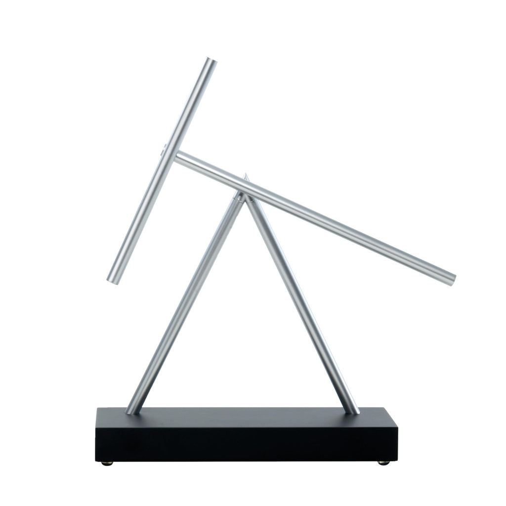 Perpetual Motion Kinetic Desk Sculpture — Balancing Swing Art, Metal Office Desk Décor Gift - GiftMira