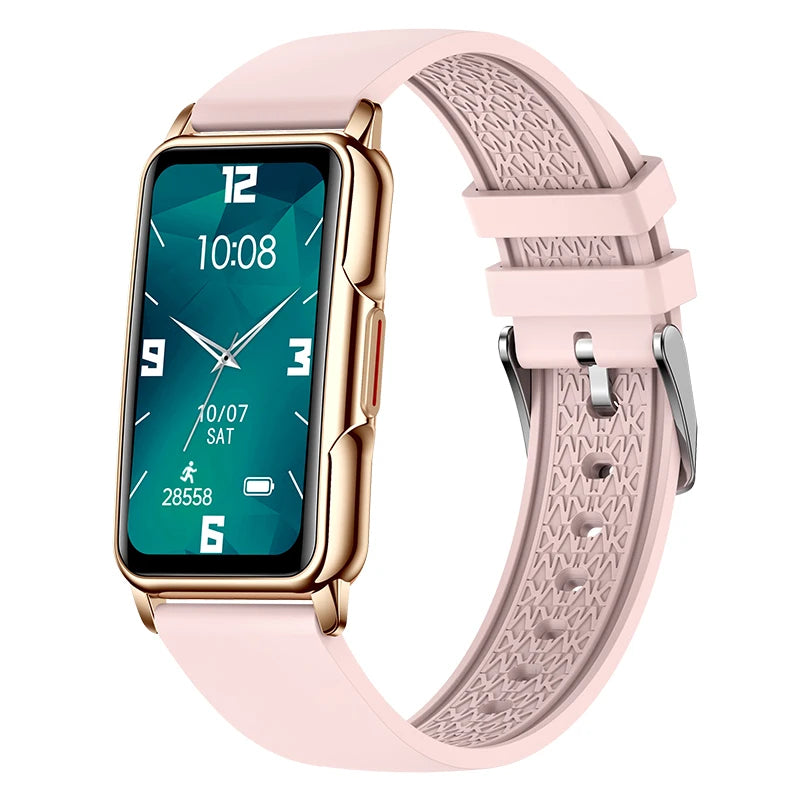 Ultra-Thin Fitness Tracker Smart Band - 1.47-Inch GPS Smartwatch IP67 Waterproof