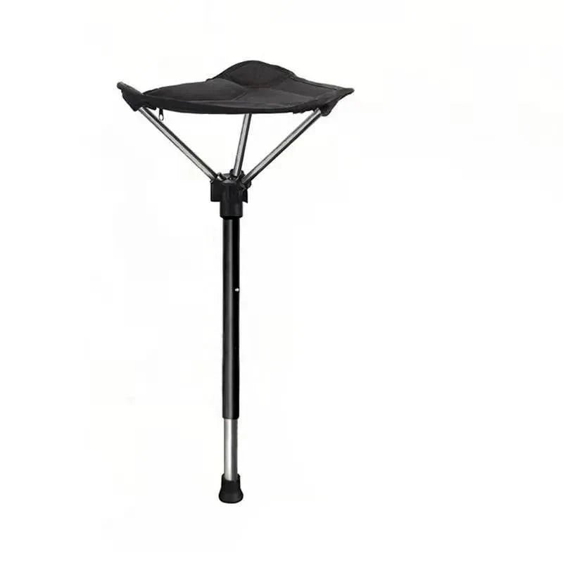 Portable Compact Folding Camping Chair – Ultralight Telescoping Seat Stick with Carry Bag 300 Lb Cap - GiftMira