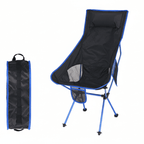Portable Compact Folding Camping Chair – Ultralight Telescoping Seat with Carry Bag 300 Lb Cap - GiftMira