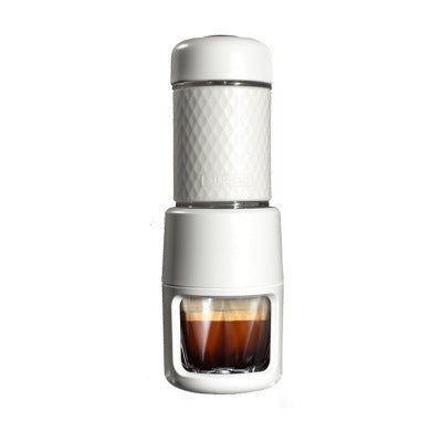 Portable Espresso Maker Set – Manual Travel Coffee Machine with Case 18 Bar, Compatible with Standard Pods - GiftMira