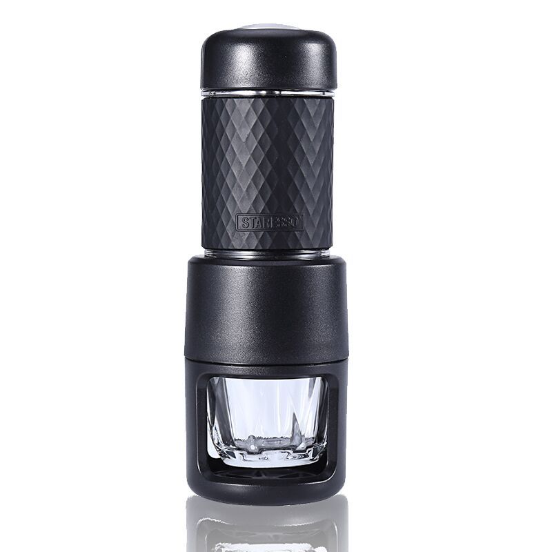 Portable Espresso Maker Set – Manual Travel Coffee Machine with Case 18 Bar, Compatible with Standard Pods - GiftMira