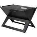 Portable Notebook BBQ Grill Foldable Charcoal Barbecue Grill for Camping Travel Picnic Outdoor Cooking - GiftMira