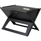 Portable Notebook BBQ Grill Foldable Charcoal Barbecue Grill for Camping Travel Picnic Outdoor Cooking - GiftMira