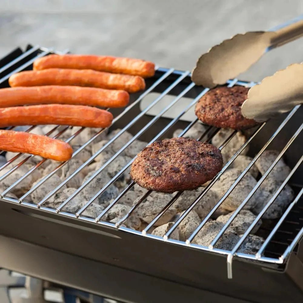 Portable Notebook BBQ Grill Foldable Charcoal Barbecue Grill for Camping Travel Picnic Outdoor Cooking - GiftMira