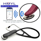 Premium Bluetooth Digital Stethoscope – Wireless 40x Amplified Sound with OLED Display - GiftMira