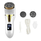 Professional Electric Foot Callus Remover – 3 Roller Heads, 2 - Speed, IPX6 Waterproof, USB Rechargeable - GiftMira