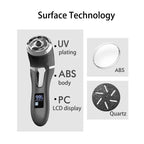 Professional Electric Foot Callus Remover – 3 Roller Heads, 2 - Speed, IPX6 Waterproof, USB Rechargeable - GiftMira