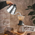 Professional Hand - Brewed Coffee Kettle with Thermometer l Hand Brewed Coffee Maker - GiftMira