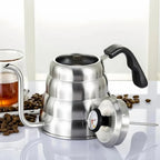 Professional Hand - Brewed Coffee Kettle with Thermometer l Hand Brewed Coffee Maker - GiftMira