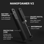 Professional Milk Frother Dual - Speed Waterproof USB - C Rechargeable Barista Foam 30s Latte Coffee - GiftMira