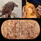 PyroMaster - Professional Wood Burning Kit for Artists and Crafters - Best Wood Burning Tool - GiftMira