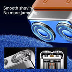 R - 18 Electric Smart Shaver - Mini Dual Blade Rechargeable Travel Shaver - GiftMira