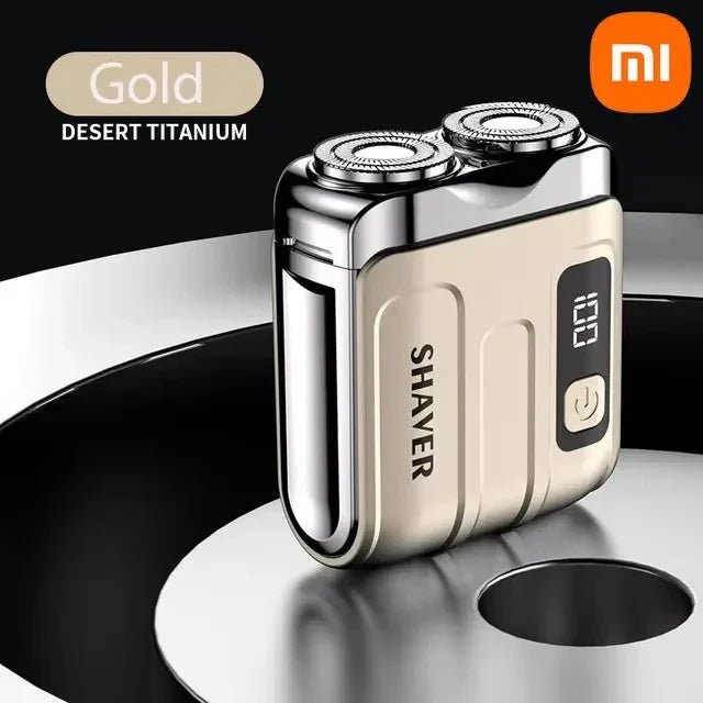 R - 18 Electric Smart Shaver - Mini Dual Blade Rechargeable Travel Shaver - GiftMira