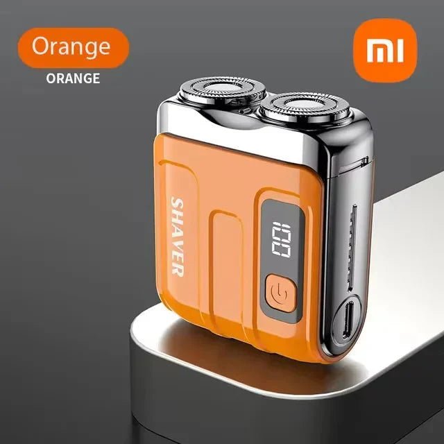 R - 18 Electric Smart Shaver - Mini Dual Blade Rechargeable Travel Shaver - GiftMira