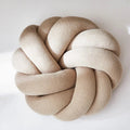 Regina Cotton DIY Hand Knot Back Cushion – Cozy Decorative Lumbar Pillow - GiftMira