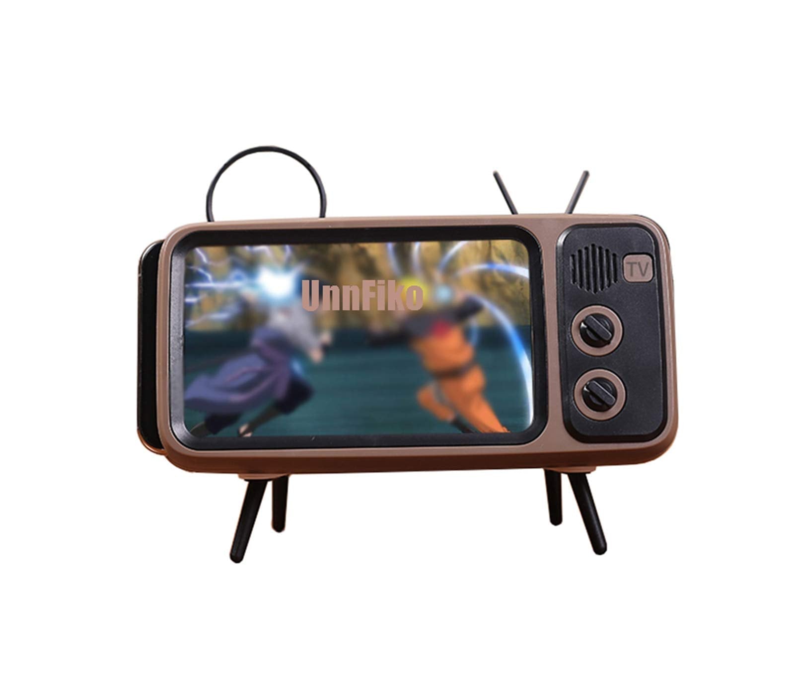 Retro Mini TV Bluetooth Speaker & Phone Holder | 2 - in - 1 Portable Wireless Audio - GiftMira