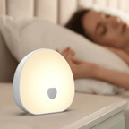 RGB Sleep White Noise Machine: Rechargeable LED Night Light & Relaxing Audio - GiftMira