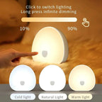 RGB Sleep White Noise Machine: Rechargeable LED Night Light & Relaxing Audio - GiftMira
