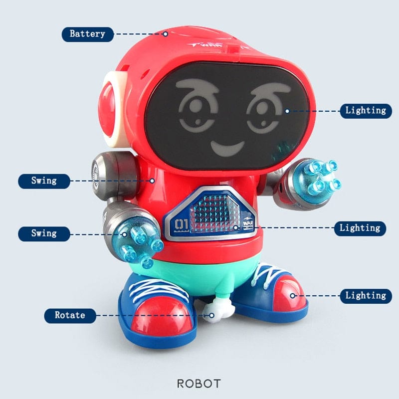 RhythmicJoy Kids Dancing Groove Robot - GiftMira