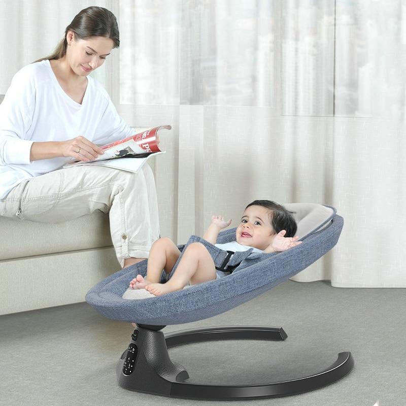 Rocky Smart Baby Swing - Bluetooth Rocker Lounger | Perfect Gift for New Parents - GiftMira