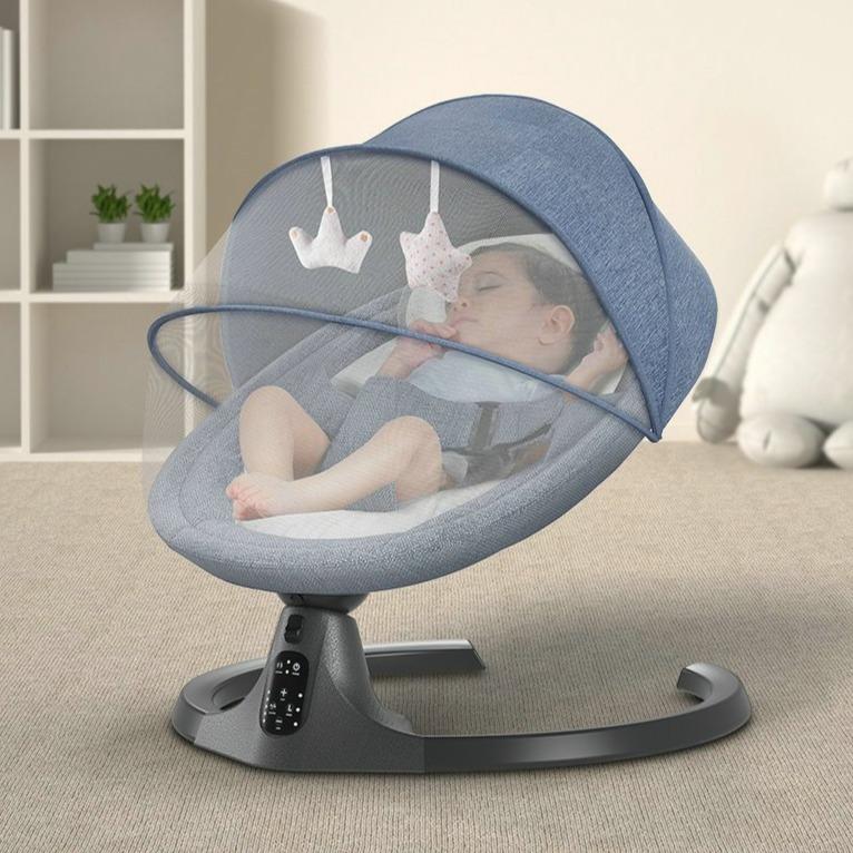 Rocky Smart Baby Swing - Bluetooth Rocker Lounger | Perfect Gift for New Parents - GiftMira