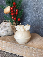 Round Bell Christmas Candle - Best Holiday Decor Gift | Limited Edition - GiftMira