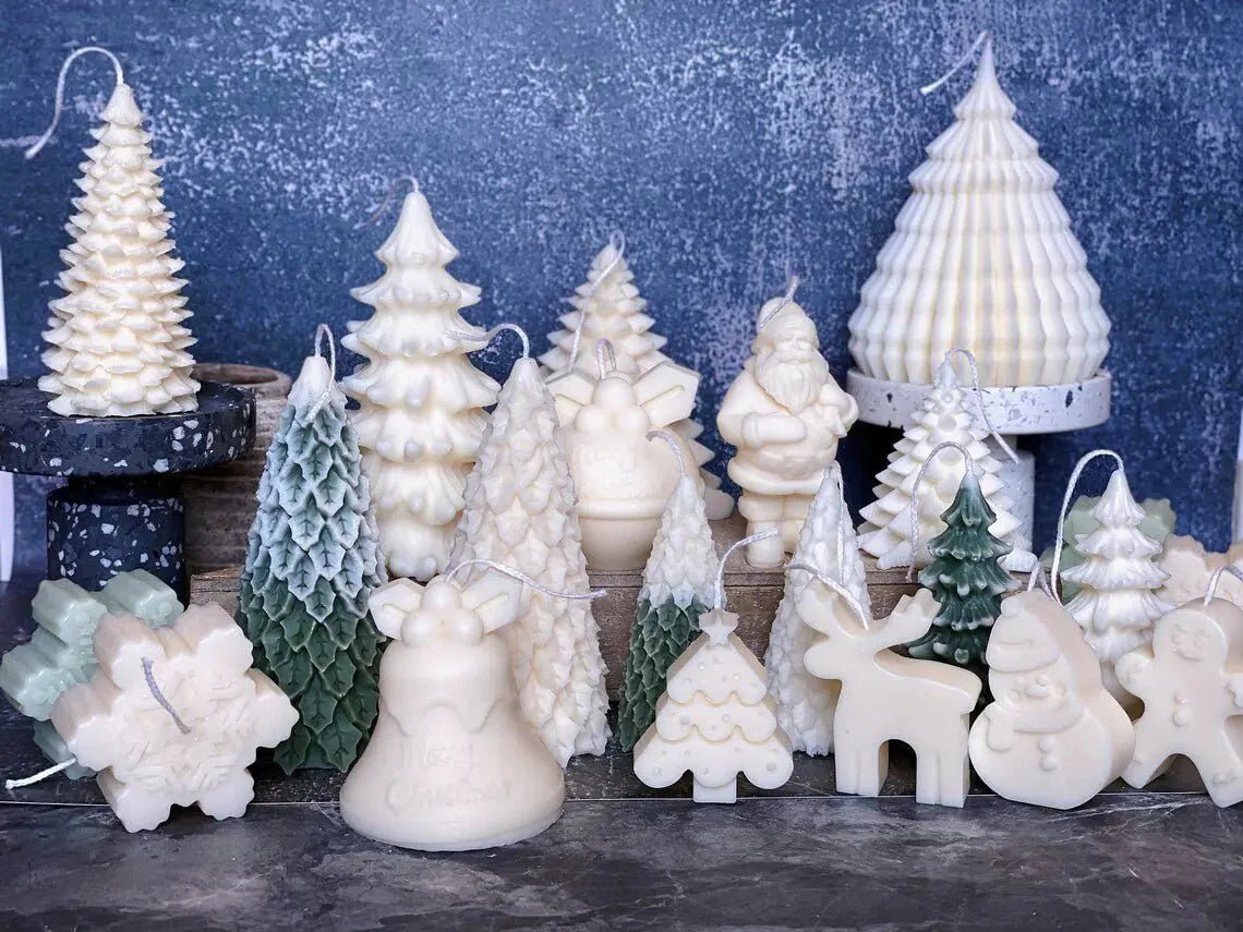 Round Bell Christmas Candle - Best Holiday Decor Gift | Limited Edition - GiftMira