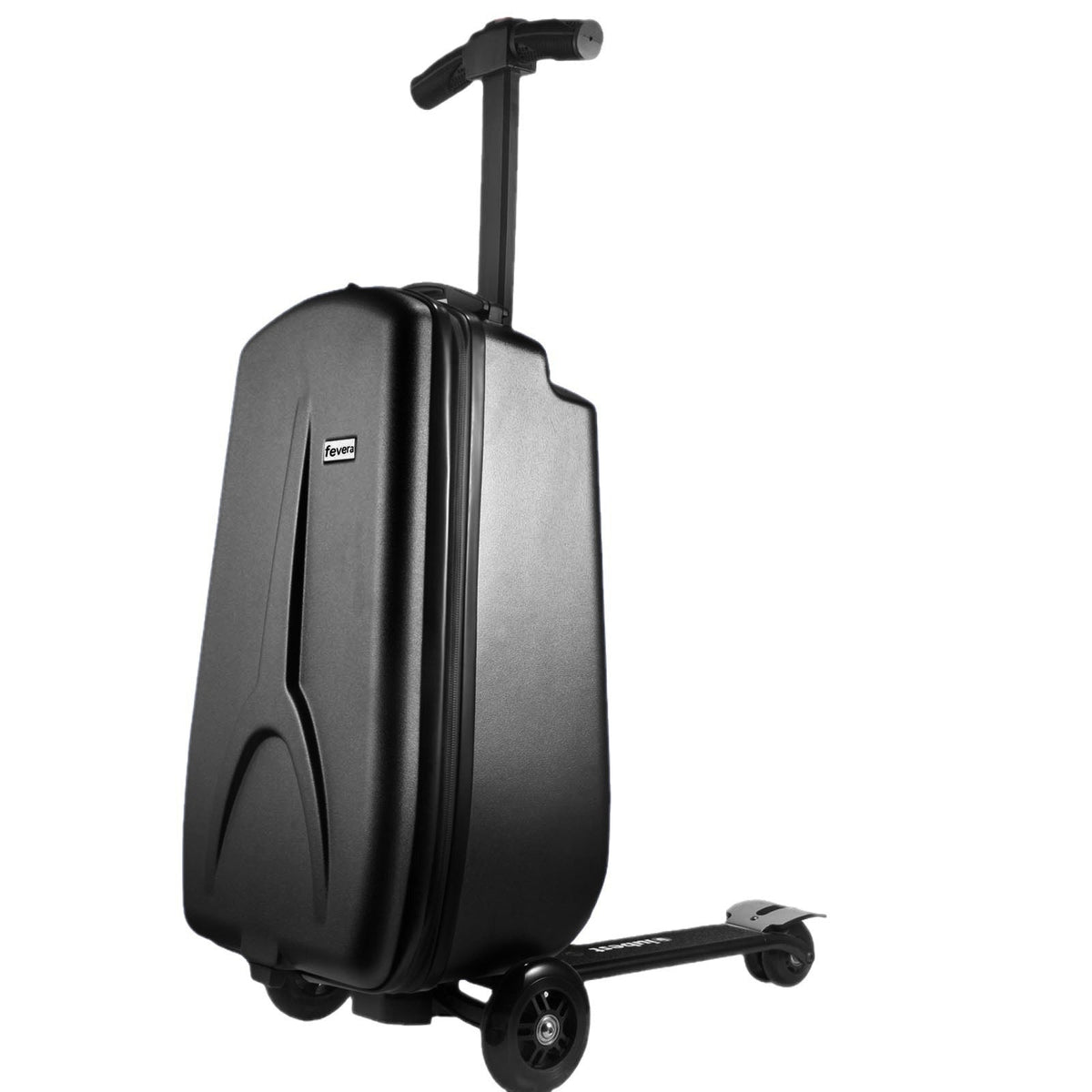 Scooter Suitcase - Best Rolling Detachable Luggage with Built - in Skateboard for Travel - GiftMira
