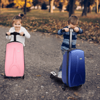 Scooter Suitcase - Best Rolling Detachable Luggage with Built - in Skateboard for Travel - GiftMira